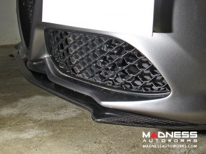 Alfa Romeo Giulia Front Spoiler - Carbon Fiber - Italia Style - Stile Italia - Sport/ Ti/ Veloce - V3